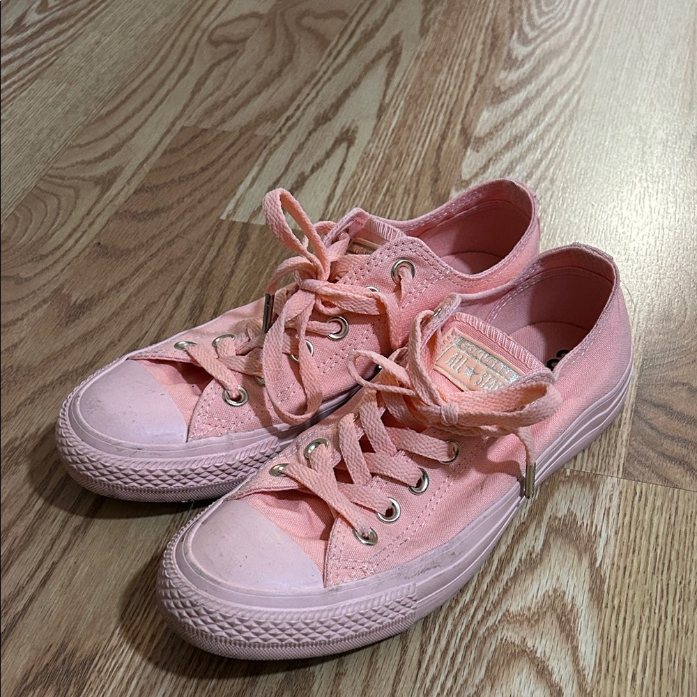 RARE Pink Converse All Star Low Top Sneakers